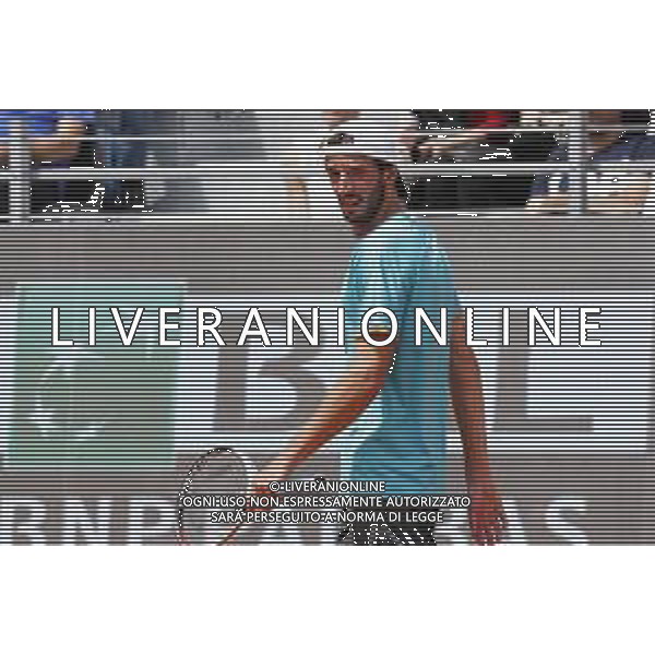 Roma 14/05/2019 - INTERNAZIONALI BNL D\' Italia 2019 - Marin Clinic vs Andrea Basso - nella foto: Andrea Basso ©Claudio Zamagni/Agenzia Aldo Liverani s.a.s. Andrea Basso during the mens match between Marin Clinic and Andrea Basso at the The Internazionali BNL d\'Italia 2019 at Foro Italico on May 14, 2019 in Rome, Italy. / AGENZIA ALDO LIVERANI SAS