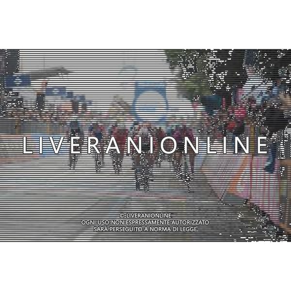18-05-2019 Giro D\'italia; Tappa 08 Tortoleto Lido - Pesaro; 2019, Bardiani - Csf; 2019, Bora - Hansgrohe; Ewan, Caleb; Ackermann, Pascal; Pesaro; ©SIROTTI / AGENZIA ALDO LIVERANI SAS