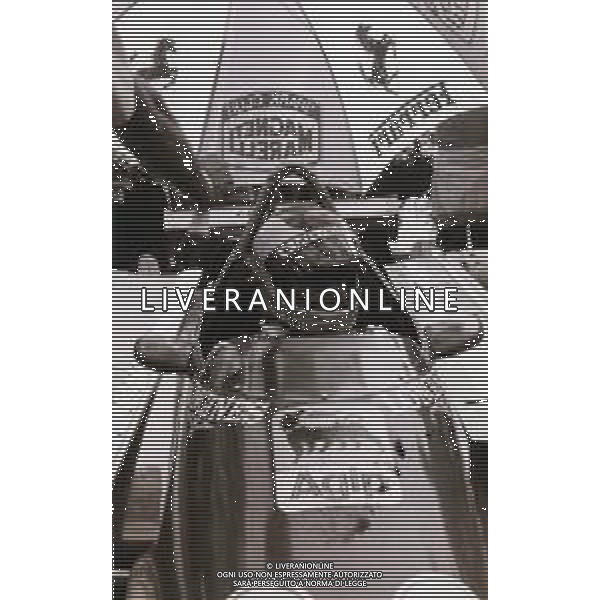 RETROSPETTIVA MARIO ANDRETTI PILOTA NELLA FOTO MARIO ANDRETTI AG ALDO LIVERANI SAS