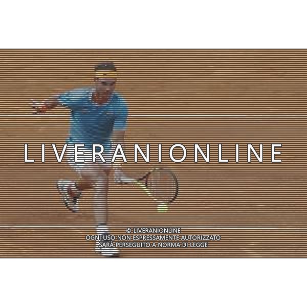 Roma 18/05/2019 - INTERNAZIONALI BNL D\' Italia 2019 - maschili - Stefanos Tsitsipas vs Rafael Nadal - nella foto: Rafael Nadal ©Claudio Zamagni/Agenzia Aldo Liverani s.a.s. Rafael Nadal during the semi-finals match between Stefanos Tsitsipas and Rafael Nadal at the The Internazionali BNL d\'Italia 2019 at Foro Italico on May 18, 2019 in Rome, Italy. Photo Credit by Claudio Zamagni-Aldo Liverani Photo Agency / AGENZIA ALDO LIVERANI SAS