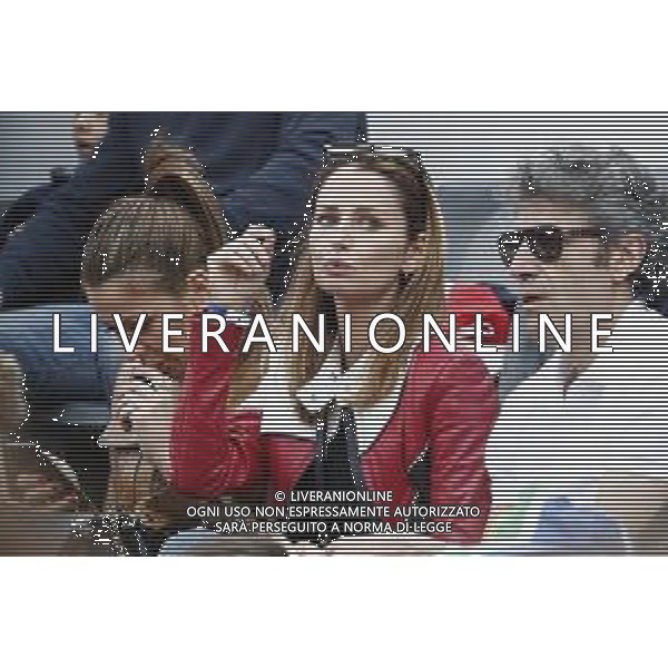 Roma 18/05/2019 - INTERNAZIONALI BNL D\' Italia 2019 - maschili - Stefanos Tsitsipas vs Rafael Nadal - nella foto: Anna Safroncik ©Claudio Zamagni/Agenzia Aldo Liverani s.a.s. during the semi-finals match between Stefanos Tsitsipas and Rafael Nadal at the The Internazionali BNL d\'Italia 2019 at Foro Italico on May 18, 2019 in Rome, Italy. Photo Credit by Claudio Zamagni-Aldo Liverani Photo Agency / AGENZIA ALDO LIVERANI SAS