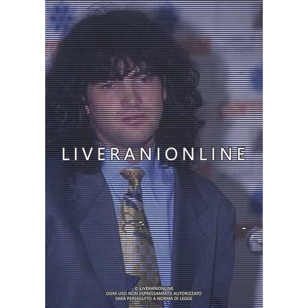 RETROSPETTIVA FERNANDO COUTO CALCIATORE NELLA FOTO FERNANDO COUTO ALLA PRESENTAZIONE AL PARMA CALCIO 1994 AG ALDO LIVERANI SAS