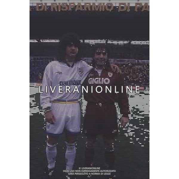 RETROSPETTIVA FERNANDO COUTO CALCIATORE NELLA FOTO FERNANDO COUTO CON PAOLO FUTRE AG ALDO LIVERANI SAS