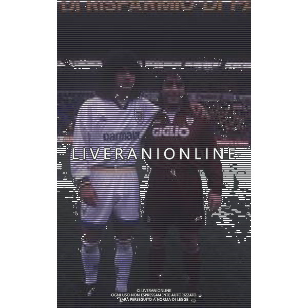 RETROSPETTIVA FERNANDO COUTO CALCIATORE NELLA FOTO FERNANDO COUTO CON PAOLO FUTRE AG ALDO LIVERANI SAS