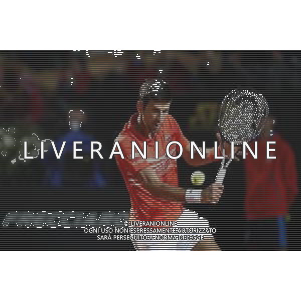 Roma 18/05/2019 - INTERNAZIONALI BNL D\' Italia 2019 - semifinale maschile - Novak Djokovic vs Diego Schwartzman - nella foto: Novak Djokovic ©Claudio Zamagni/Agenzia Aldo Liverani s.a.s. Novak Djokovic during the semi-finals match between Novak Djokovic and Diego Schwartzman at the The Internazionali BNL d\'Italia 2019 at Foro Italico on May 18, 2019 in Rome, Italy. Photo Credit by Claudio Zamagni-Aldo Liverani Photo Agency / AGENZIA ALDO LIVERANI SAS
