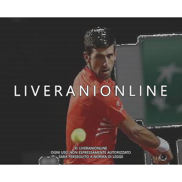 Roma 18/05/2019 - INTERNAZIONALI BNL D\' Italia 2019 - semifinale maschile - Novak Djokovic vs Diego Schwartzman - nella foto: Novak Djokovic ©Claudio Zamagni/Agenzia Aldo Liverani s.a.s. Novak Djokovic during the semi-finals match between Novak Djokovic and Diego Schwartzman at the The Internazionali BNL d\'Italia 2019 at Foro Italico on May 18, 2019 in Rome, Italy. Photo Credit by Claudio Zamagni-Aldo Liverani Photo Agency / AGENZIA ALDO LIVERANI SAS