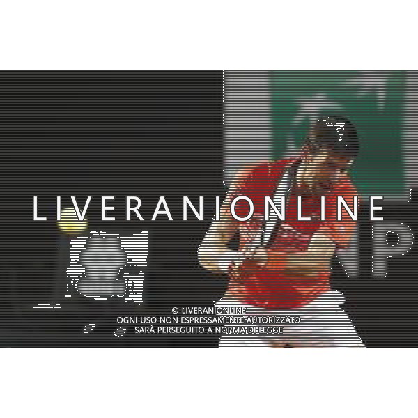 Roma 18/05/2019 - INTERNAZIONALI BNL D\' Italia 2019 - semifinale maschile - Novak Djokovic vs Diego Schwartzman - nella foto: Novak Djokovic ©Claudio Zamagni/Agenzia Aldo Liverani s.a.s. Novak Djokovic during the semi-finals match between Novak Djokovic and Diego Schwartzman at the The Internazionali BNL d\'Italia 2019 at Foro Italico on May 18, 2019 in Rome, Italy. Photo Credit by Claudio Zamagni-Aldo Liverani Photo Agency / AGENZIA ALDO LIVERANI SAS