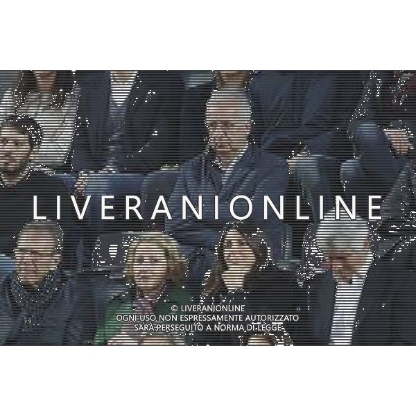 Roma 18/05/2019 - INTERNAZIONALI BNL D\' Italia 2019 - semifinale maschile - Novak Djokovic vs Diego Schwartzman - nella foto: walter veltroni in tribuna ©Claudio Zamagni/Agenzia Aldo Liverani s.a.s. walter veltroni during the semi-finals match between Novak Djokovic and Diego Schwartzman at the The Internazionali BNL d\'Italia 2019 at Foro Italico on May 18, 2019 in Rome, Italy. Photo Credit by Claudio Zamagni-Aldo Liverani Photo Agency / AGENZIA ALDO LIVERANI SAS