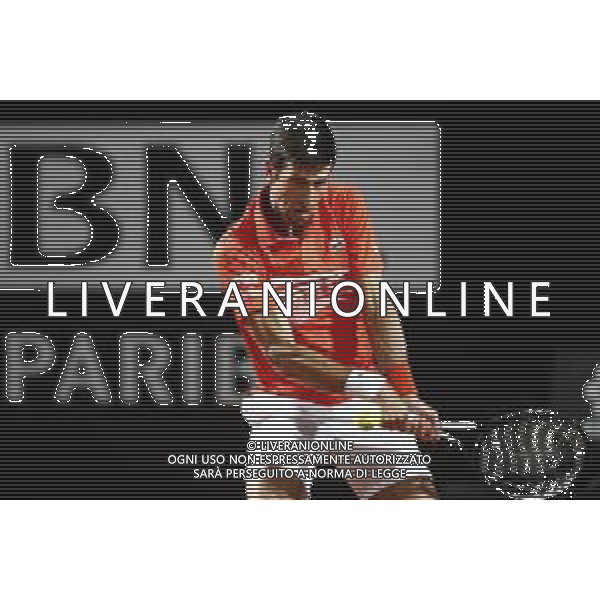 Roma 18/05/2019 - INTERNAZIONALI BNL D\' Italia 2019 - semifinale maschile - Novak Djokovic vs Diego Schwartzman - nella foto: Novak Djokovic ©Claudio Zamagni/Agenzia Aldo Liverani s.a.s. Novak Djokovic during the semi-finals match between Novak Djokovic and Diego Schwartzman at the The Internazionali BNL d\'Italia 2019 at Foro Italico on May 18, 2019 in Rome, Italy. Photo Credit by Claudio Zamagni-Aldo Liverani Photo Agency / AGENZIA ALDO LIVERANI SAS