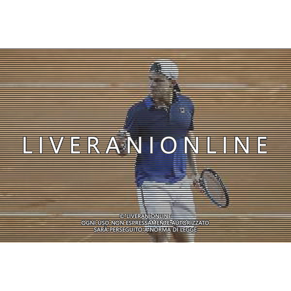 Roma 18/05/2019 - INTERNAZIONALI BNL D\' Italia 2019 - semifinale maschile - Novak Djokovic vs Diego Schwartzman - nella foto: Esultanza Diego Schwartzman ©Claudio Zamagni/Agenzia Aldo Liverani s.a.s. Diego Schwartzman during the semi-finals match between Novak Djokovic and Diego Schwartzman at the The Internazionali BNL d\'Italia 2019 at Foro Italico on May 18, 2019 in Rome, Italy. Photo Credit by Claudio Zamagni-Aldo Liverani Photo Agency / AGENZIA ALDO LIVERANI SAS
