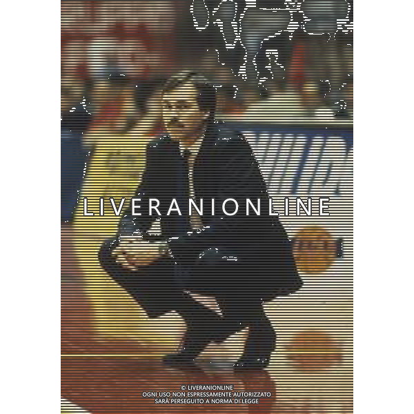 RETROSPETTIVA MIKE D\'ANTONI BASKET NELLA FOTO MIKE D\'ANTONI NELL\'ANNO 1990 AG ALDO LIVERANI SAS