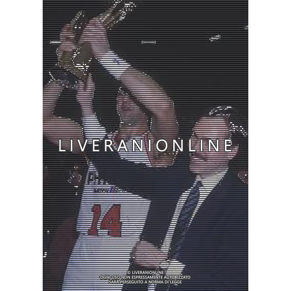 RETROSPETTIVA MIKE D\'ANTONI BASKET NELLA FOTO MIKE D\'ANTONI NELL\'ANNO 1990 AG ALDO LIVERANI SAS