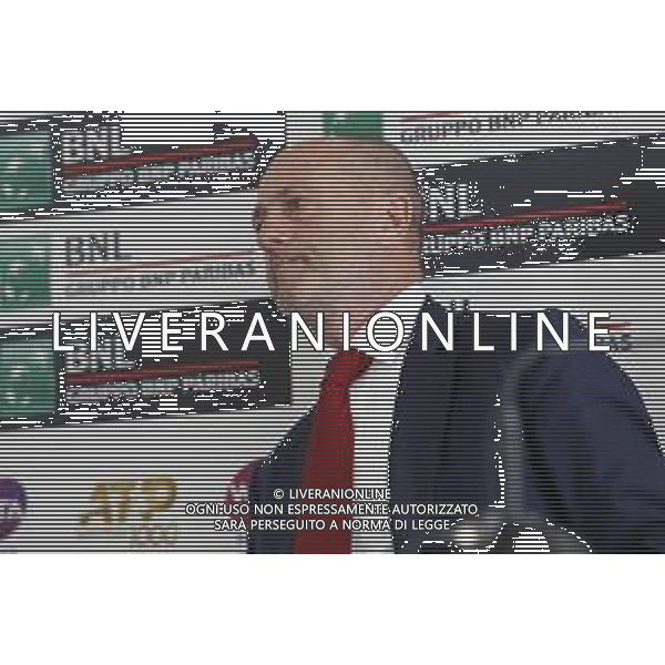 Roma 19/05/2019 - INTERNAZIONALI BNL D\' Italia 2019 - conferenza stampa prima delle finali - nella foto: Angelo Binaghi ©Claudio Zamagni/Agenzia Aldo Liverani s.a.s. Angelo Binaghi during the press conference before finals match at the The Internazionali BNL d\'Italia 2019 at Foro Italico on May 19, 2019 in Rome, Italy. Photo Credit by Claudio Zamagni-Aldo Liverani Photo Agency / AGENZIA ALDO LIVERANI SAS