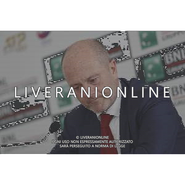 Roma 19/05/2019 - INTERNAZIONALI BNL D\' Italia 2019 - conferenza stampa prima delle finali - nella foto: Angelo Binaghi ©Claudio Zamagni/Agenzia Aldo Liverani s.a.s. Angelo Binaghi during the press conference before finals match at the The Internazionali BNL d\'Italia 2019 at Foro Italico on May 19, 2019 in Rome, Italy. Photo Credit by Claudio Zamagni-Aldo Liverani Photo Agency / AGENZIA ALDO LIVERANI SAS