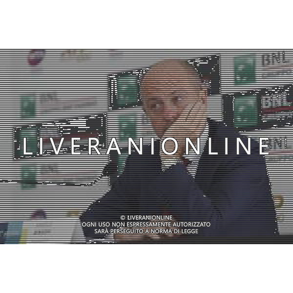 Roma 19/05/2019 - INTERNAZIONALI BNL D\' Italia 2019 - conferenza stampa prima delle finali - nella foto: Angelo Binaghi ©Claudio Zamagni/Agenzia Aldo Liverani s.a.s. Angelo Binaghi during the press conference before finals match at the The Internazionali BNL d\'Italia 2019 at Foro Italico on May 19, 2019 in Rome, Italy. Photo Credit by Claudio Zamagni-Aldo Liverani Photo Agency / AGENZIA ALDO LIVERANI SAS