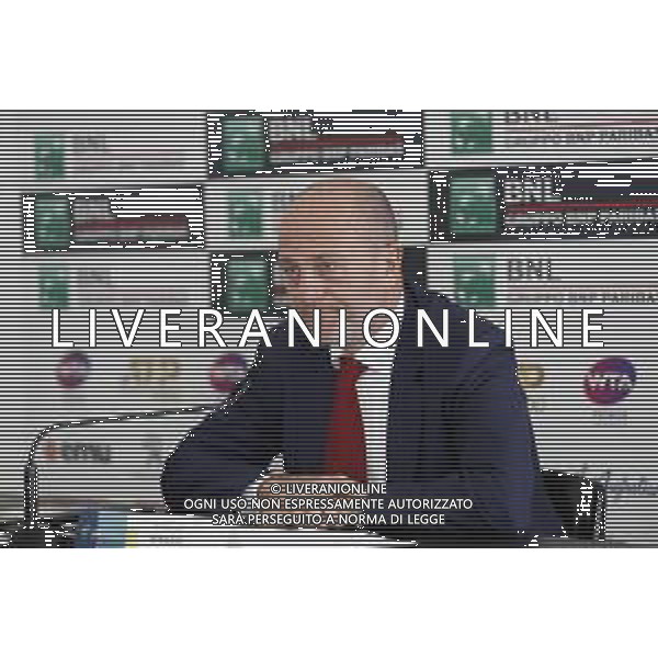 Roma 19/05/2019 - INTERNAZIONALI BNL D\' Italia 2019 - conferenza stampa prima delle finali - nella foto: Angelo Binaghi ©Claudio Zamagni/Agenzia Aldo Liverani s.a.s. Angelo Binaghi during the press conference before finals match at the The Internazionali BNL d\'Italia 2019 at Foro Italico on May 19, 2019 in Rome, Italy. Photo Credit by Claudio Zamagni-Aldo Liverani Photo Agency / AGENZIA ALDO LIVERANI SAS