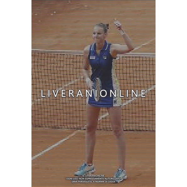 Roma 19/05/2019 - INTERNAZIONALI BNL D\' Italia 2019 - Finale Femminile - Johanna Konta vs Karolina Pliskova - nella foto: Esultanza Karolina Pliskova ©Claudio Zamagni/Agenzia Aldo Liverani s.a.s. Karolina Pliskova during the Final Match between Johanna Konta and Karolina Pliskova at the The Internazionali BNL d\'Italia 2019 at Foro Italico on May 19, 2019 in Rome, Italy. Photo Credit by Claudio Zamagni-Aldo Liverani Photo Agency / AGENZIA ALDO LIVERANI SAS