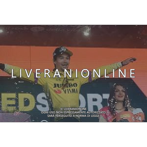 19-05-2019 Giro D\'italia; Tappa 09 Riccione - Repubblica Di San Marino; 2019, Jumbo - Visma; Roglic, Primoz; Repubblica San Marino; ©SIROTTI / AGENZIA ALDO LIVERANI SAS