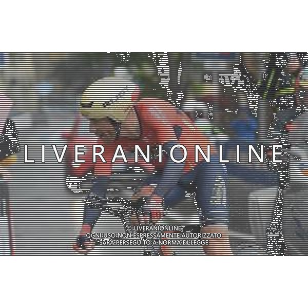19-05-2019 Giro D\'italia; Tappa 09 Riccione - Repubblica Di San Marino; 2019, Bahrain - Merida; Nibali, Vincenzo; Repubblica San Marino; ©SIROTTI / AGENZIA ALDO LIVERANI SAS