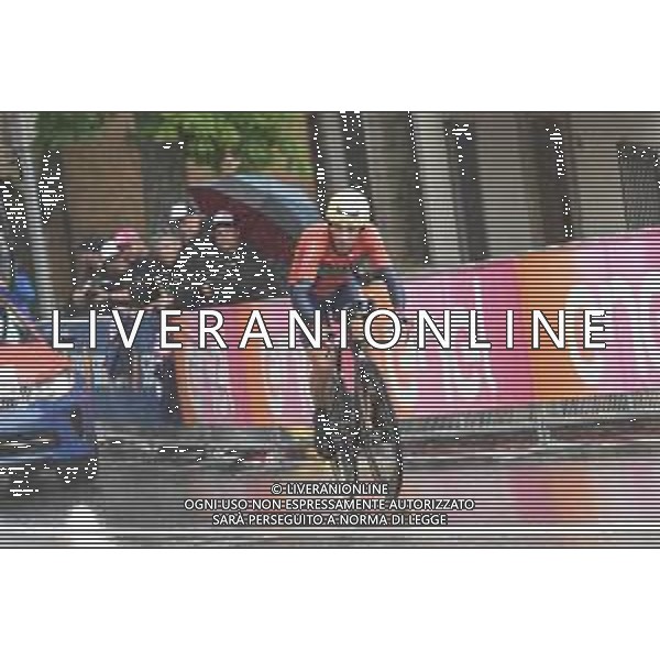 19-05-2019 Giro D\'italia; Tappa 09 Riccione - Repubblica Di San Marino; 2019, Bahrain - Merida; Nibali, Vincenzo; Repubblica San Marino; ©SIROTTI / AGENZIA ALDO LIVERANI SAS