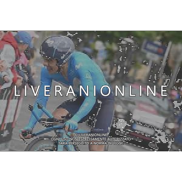 19-05-2019 Giro D\'italia; Tappa 09 Riccione - Repubblica Di San Marino; 2019, Movistar; Carapaz Antonio, Richard Antonio; Repubblica San Marino; ©SIROTTI / AGENZIA ALDO LIVERANI SAS