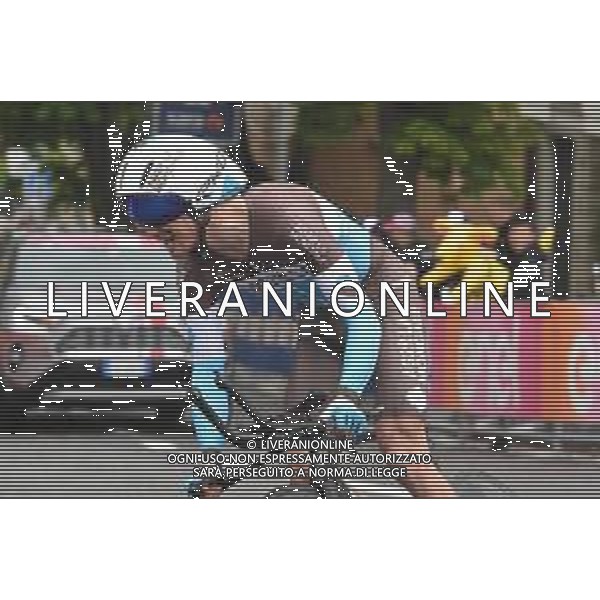 19-05-2019 Giro D\'italia; Tappa 09 Riccione - Repubblica Di San Marino; 2019, Ag2r La Mondiale; Vuillermoz, Alexis; Repubblica San Marino; ©SIROTTI / AGENZIA ALDO LIVERANI SAS