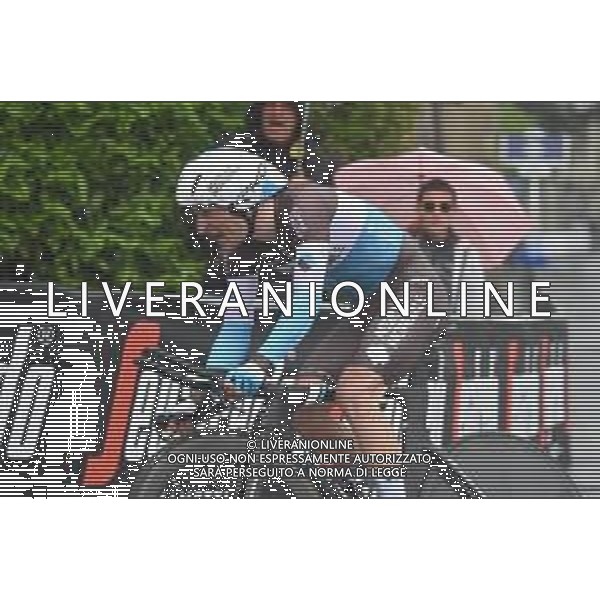 19-05-2019 Giro D\'italia; Tappa 09 Riccione - Repubblica Di San Marino; 2019, Ag2r La Mondiale; Peters, Nans; Repubblica San Marino; ©SIROTTI / AGENZIA ALDO LIVERANI SAS