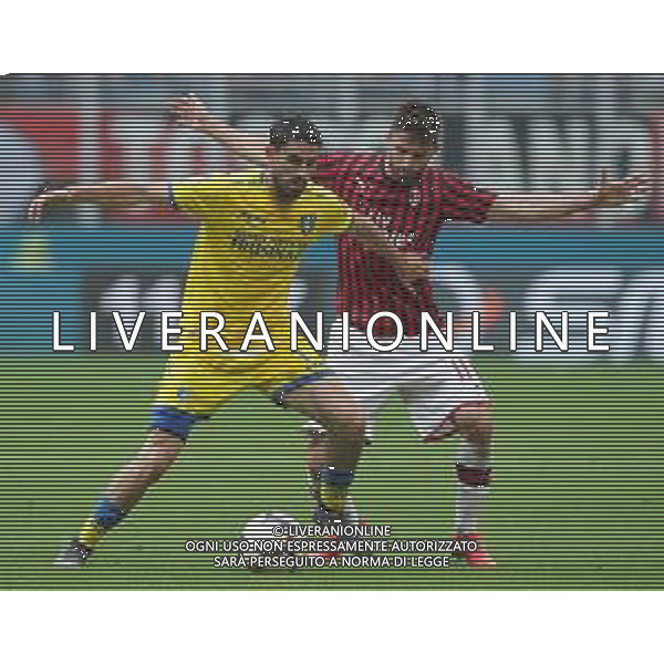 Campionato di Calcio Serie A TIM 2018/2019 37a Giornata Milano - 19.05.2019 Milan-Frosinone Nella Foto:paganini borini /Ph.Vitez-Ag. Aldo Liverani