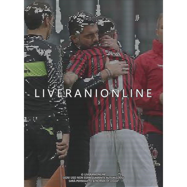 Campionato di Calcio Serie A TIM 2018/2019 37a Giornata Milano - 19.05.2019 Milan-Frosinone Nella Foto: esultanza dopo il gol di suso con gennaro gattuso /Ph.Vitez-Ag. Aldo Liverani