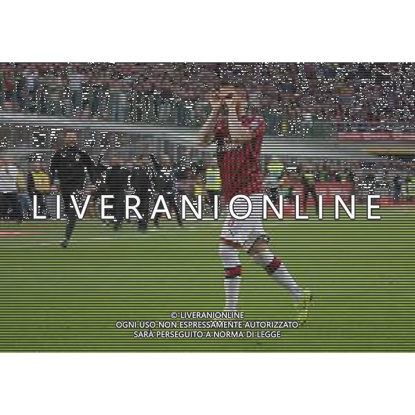 Campionato di Calcio Serie A TIM 2018/2019 37a Giornata Milano - 19.05.2019 Milan-Frosinone Nella Foto: esultanza dopo il gol di suso /Ph.Vitez-Ag. Aldo Liverani