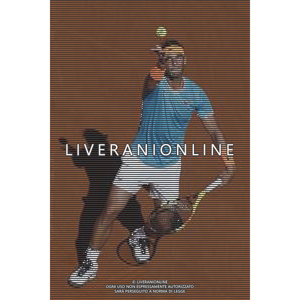 Roma 19/05/2019 - INTERNAZIONALI BNL D\' Italia 2019 - Finale Maschile - Novak Djokovic vs Rafael Nadal - nella foto: Rafael Nadal ©Claudio Zamagni/Agenzia Aldo Liverani s.a.s. Rafael Nadal during the Final Match between Novak Djokovic and Rafael Nadal at the The Internazionali BNL d\'Italia 2019 at Foro Italico on May 19, 2019 in Rome, Italy. Photo Credit by Claudio Zamagni-Aldo Liverani Photo Agency / AGENZIA ALDO LIVERANI SAS
