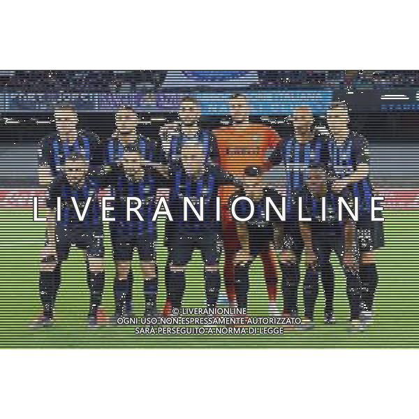 NAPOLI - INTER CAMPIONATO CALCIO SERIE A TIM 19.05.2019 NRELLA FOTO FORMAZIONE SQUADRA INTER © MOSCA / AGENZIA ALDO LIVERANI SAS