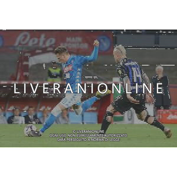 NAPOLI - INTER CAMPIONATO CALCIO SERIE A TIM 19.05.2019 NRELLA FOTO IL GOL DI PIOTR ZIELINSKI © MOSCA / AGENZIA ALDO LIVERANI SAS