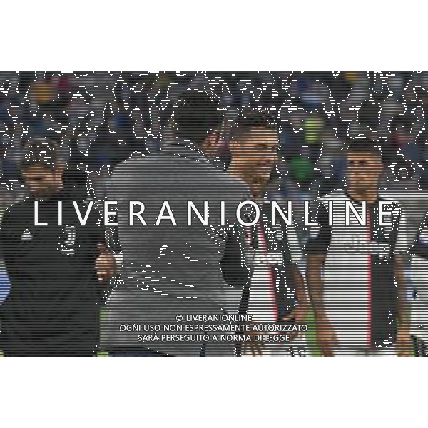 Torino 19-05-2019 Stadio Allianz Stadium Juventus vs Atalanta Serie A Tim 2018-2019 ©Falzone/Agenzia Aldo Liverani Nella foto: gianluigi buffon con cristiano ronaldo © AGENZIA ALDO LIVERANI SAS