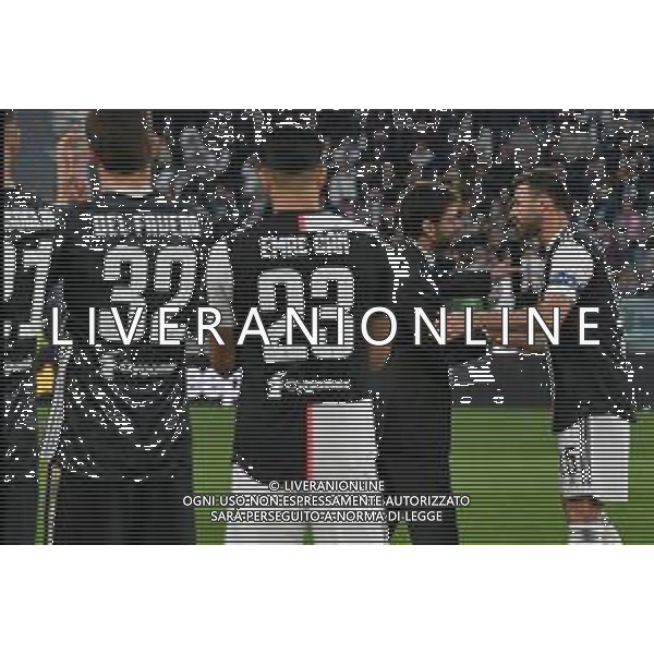 Torino 19-05-2019 Stadio Allianz Stadium Juventus vs Atalanta Serie A Tim 2018-2019 ©Falzone/Agenzia Aldo Liverani Nella foto: andrea agnelli - premiazione di andrea barzagli © AGENZIA ALDO LIVERANI SAS