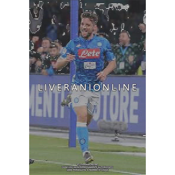 NAPOLI - INTER CAMPIONATO CALCIO SERIE A TIM 19.05.2019 NRELLA FOTO ESULTANZA DOPO IL GOL DI DRIES MERTENS © MOSCA / AGENZIA ALDO LIVERANI SAS