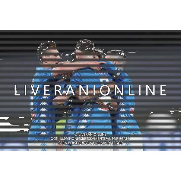 NAPOLI - INTER CAMPIONATO CALCIO SERIE A TIM 19.05.2019 NRELLA FOTO ESULTANZA DOPO IL GOL DI FABIAN RUIZ © MOSCA / AGENZIA ALDO LIVERANI SAS