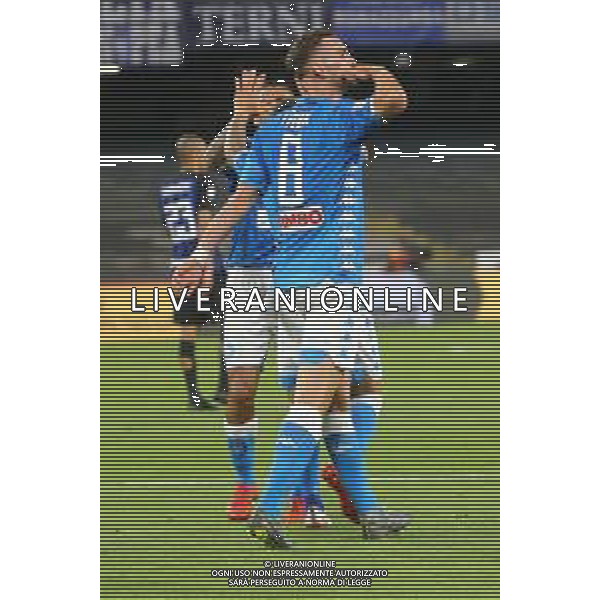 NAPOLI - INTER CAMPIONATO CALCIO SERIE A TIM 19.05.2019 NRELLA FOTO ESULTANZA DOPO IL SECONDO GOL DI FABIAN RUIZ © MOSCA / AGENZIA ALDO LIVERANI SAS