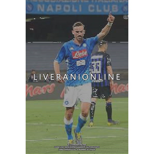 NAPOLI - INTER CAMPIONATO CALCIO SERIE A TIM 19.05.2019 NRELLA FOTO ESULTANZA DOPO IL SECONDO GOL DI FABIAN RUIZ © MOSCA / AGENZIA ALDO LIVERANI SAS