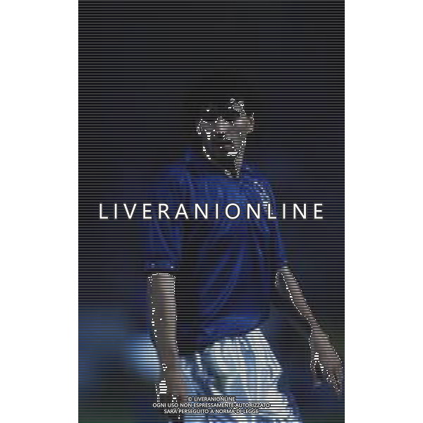 RETROSPETTIVA ALESSANDRO MELLI CALCIATORE NELLA FOTO ALESSANDRO MELLI CON LA MAGLIA DELLA NAZIONALE ITALIANA AG ALDO LIVERANI SAS