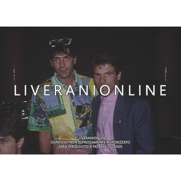RETROSPETTIVA ALESSANDRO MELLI CALCIATORE NELLA FOTO ALESSANDRO MELLI CON GINFRANCO ZOLA AG ALDO LIVERANI SAS
