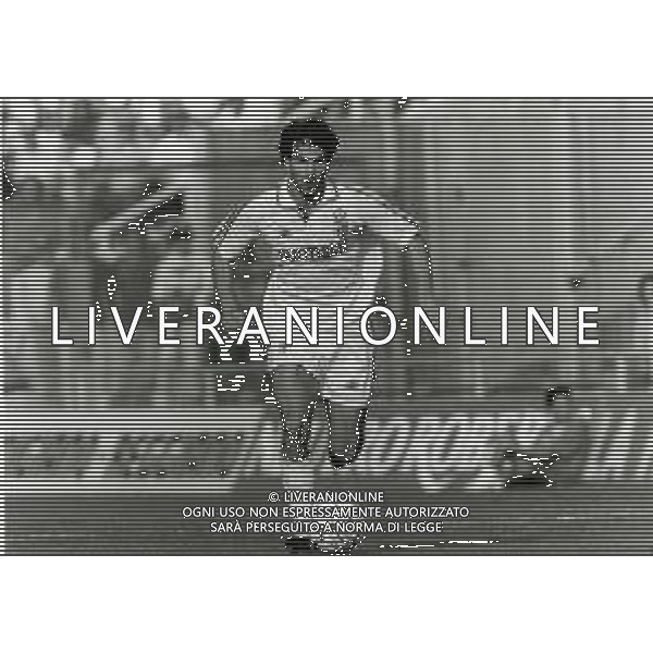 RETROSPETTIVA ALESSANDRO MELLI CALCIATORE NELLA FOTO ALESSANDRO MELLI CON LA MAGLIA DEL PARMA CALCIO AG ALDO LIVERANI SAS