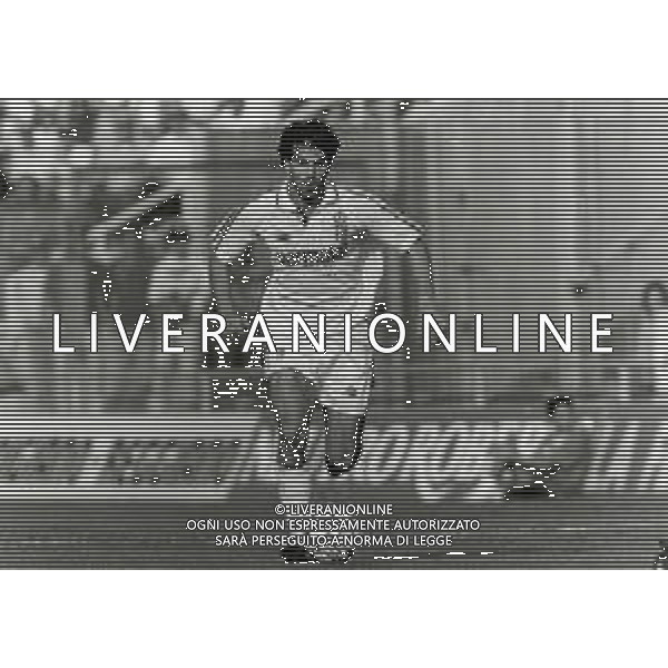 RETROSPETTIVA ALESSANDRO MELLI CALCIATORE NELLA FOTO ALESSANDRO MELLI CON LA MAGLIA DEL PARMA CALCIO AG ALDO LIVERANI SAS