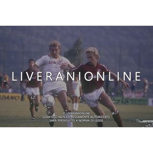 RETROSPETTIVA RUDY VOELLER CALCIATORE 1988-89 NELLA FOTO RUDY VOELLER CON LA MAGLIA DELLA ROMA CALCIO AG ALDO LIVERANI SAS