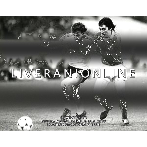 RETROSPETTIVA RUDY VOELLER CALCIATORE NELLA FOTO RUDY VOELLER AG ALDO LIVERANI SAS