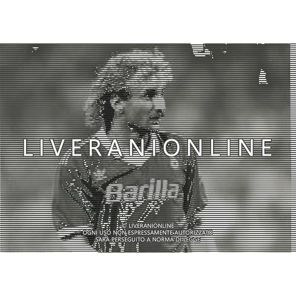 RETROSPETTIVA RUDY VOELLER CALCIATORE NELLA FOTO RUDY VOELLER CON LA MAGLIA DELLA ROMA CALCIO AG ALDO LIVERANI SAS