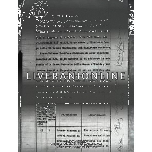 1946 IL DOCUMENTO DELLA BANCA D\'ITALIA DELLA CONSEGNA DELLA CORONA DELLA FAMIGLIA SAVOIA AG ALDO LIVERANI SAS