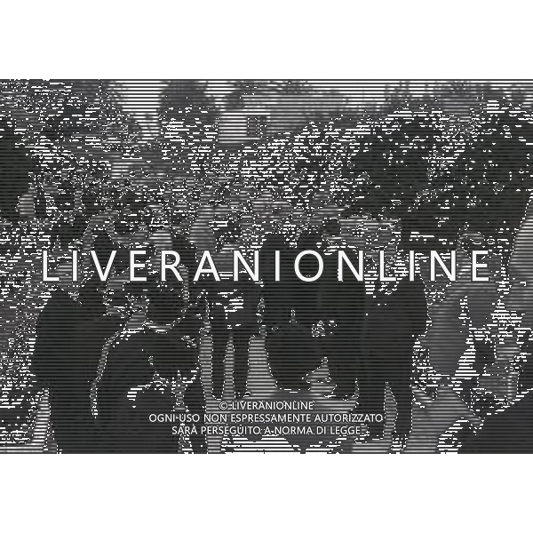 1966 CANNES RE UMBERTO DI SAVOIA INCONTRA I SUOI GENERALI NELLA FOTO RE UMBERTO DI SAVOIA INCONTRA I SUOI GENERALI AG ALDO LIVERANI SAS