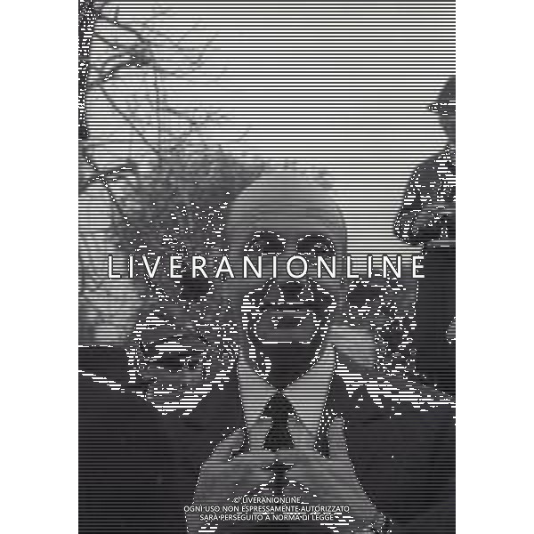 1966 CANNES RE UMBERTO DI SAVOIA INCONTRA I SUOI GENERALI NELLA FOTO RE UMBERTO DI SAVOIA INCONTRA I SUOI GENERALI AG ALDO LIVERANI SAS