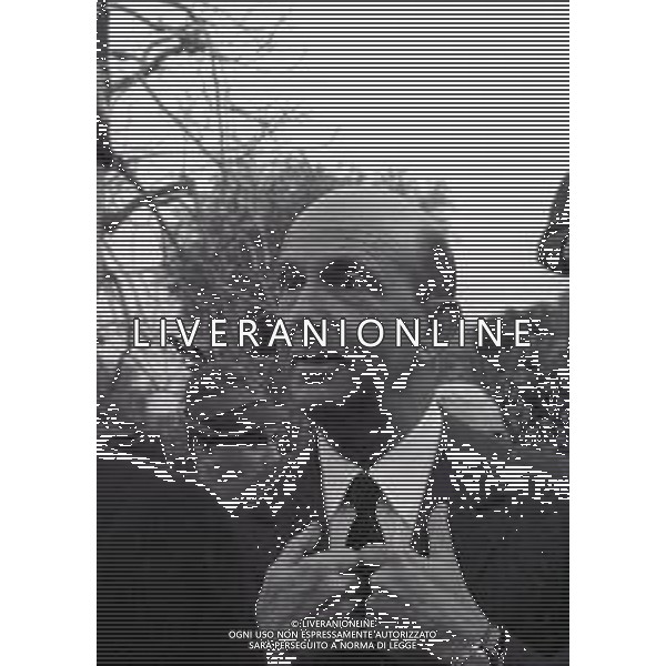 1966 CANNES RE UMBERTO DI SAVOIA INCONTRA I SUOI GENERALI NELLA FOTO RE UMBERTO DI SAVOIA INCONTRA I SUOI GENERALI AG ALDO LIVERANI SAS
